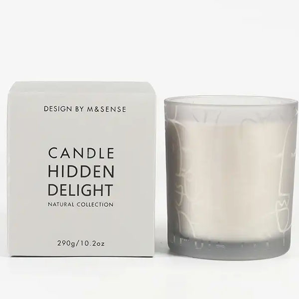 Scented candles in glass jar, RB202072