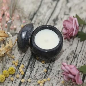 Marble ceramic scented candle