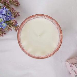 Homemade scented candles