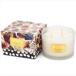 3 wick scented candles